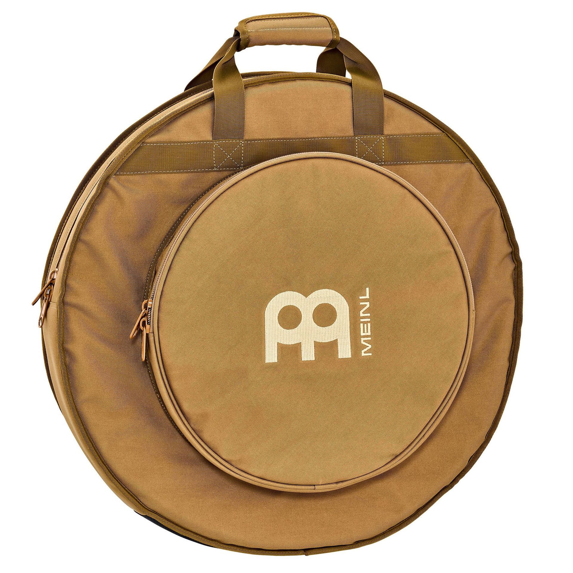 0842960153668 - MEINL Cymbals 22 Pro Cymbal Backpack - Coyote Brown